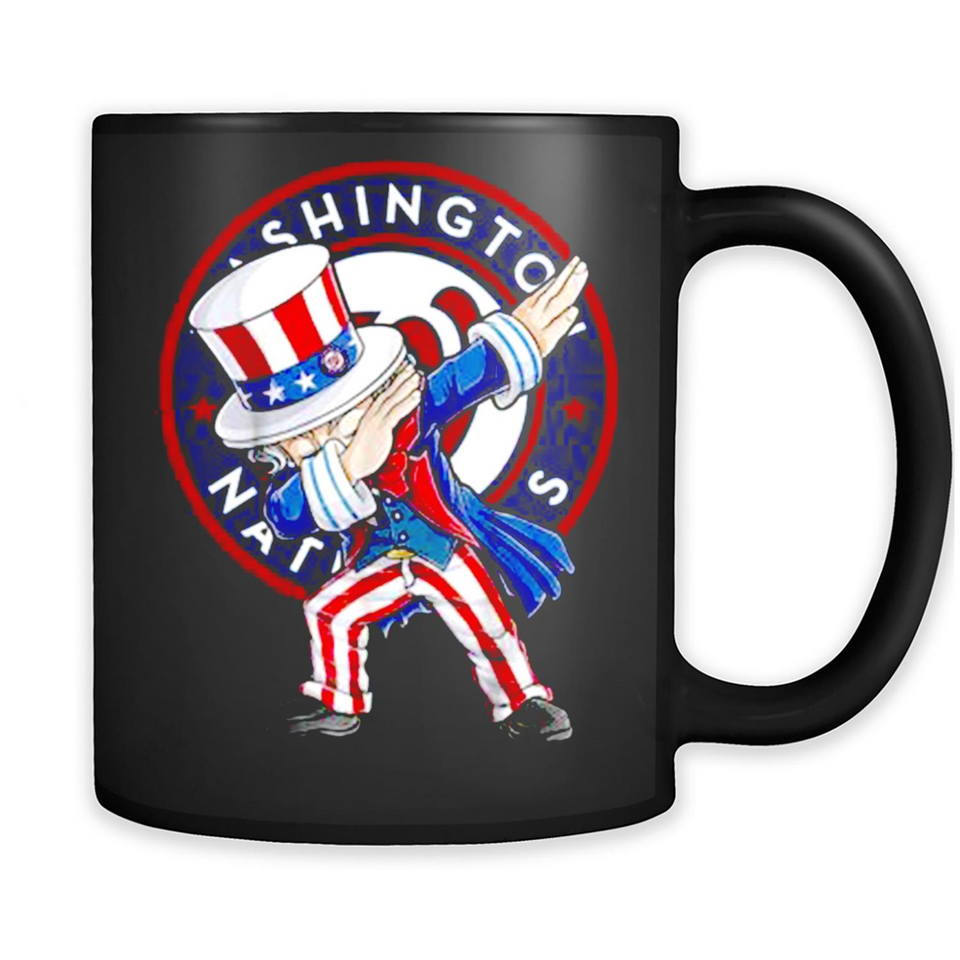 MLB WASHINGTON NATIONALS UNCLE SAM DABBING INDEPENDENCE DAY