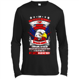 I Am Politically Incorrect I Say Merry Christmas America - Canvas Long Sleeve T-Shirt