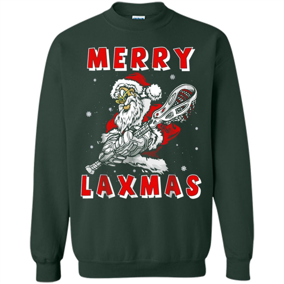 Lacrosse Merry Laxmas Santa - Sweatshirt
