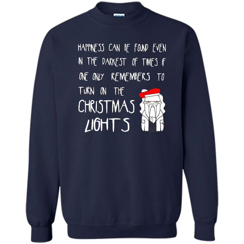 Christmas Ugly Sweater Christmas Lights - Sweatshirt