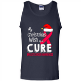 My Christmas Wish Is A Cure Breast Cancer Awareness sweater PINGPONG