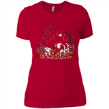 Let Heaven And Nature Sing Christmas Sweater PINGPONG - Ladies' Boyfriend T-Shirt