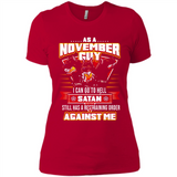 November Guy Birthday - Ladies' Boyfriend T-Shirt