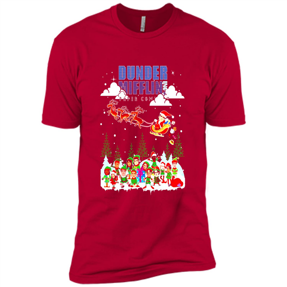 NBC The Office Dunder Mifflin Ugly Christmas Sweater PINGPONG
