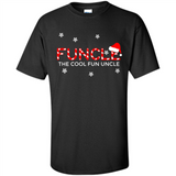 Mens Christmas Funcle The Cool Fun Uncle Definition Xmas - Shirt