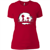 Snoopy The Peanuts Walking To The Moon