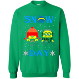Snow Day Shirt For Los Angeles Chargers Vs Minion Fans pingpong