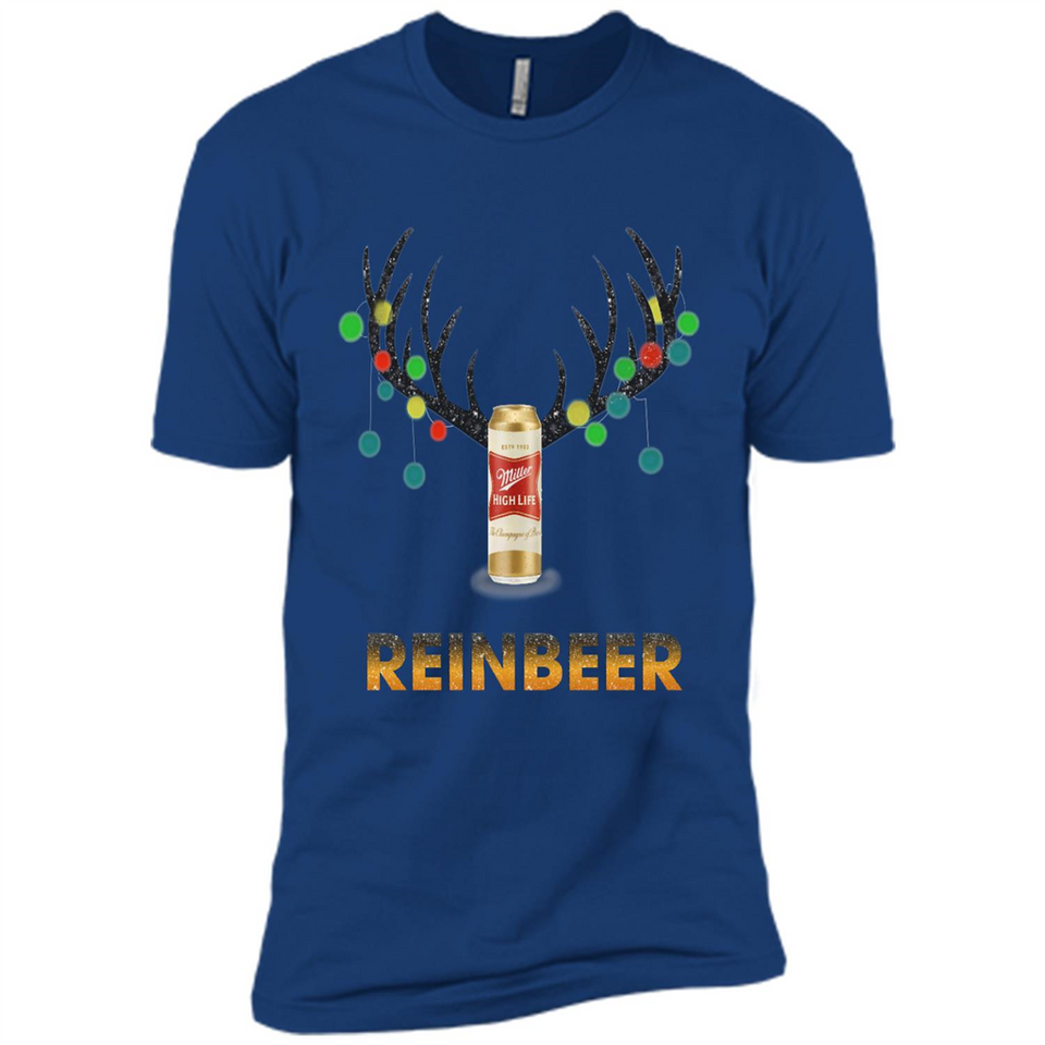 Reinbeer Miller High Life Christmas sweater Canvas USA