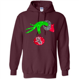 GRINCH HAND HOLDING CHICAGO WHITE SOX GLITTER CHRISTMAS PINGPONG