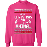 Merry Christmas ya filthy animal ulgy sweater PINGPONG