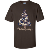 Dallas Cowboys NFL Football Team Logo Christmas Tree T-Shirt - Shirt