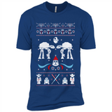 Star Wars Icons Funny Ugly Christmas - Premium Short Sleeve T-Shirt