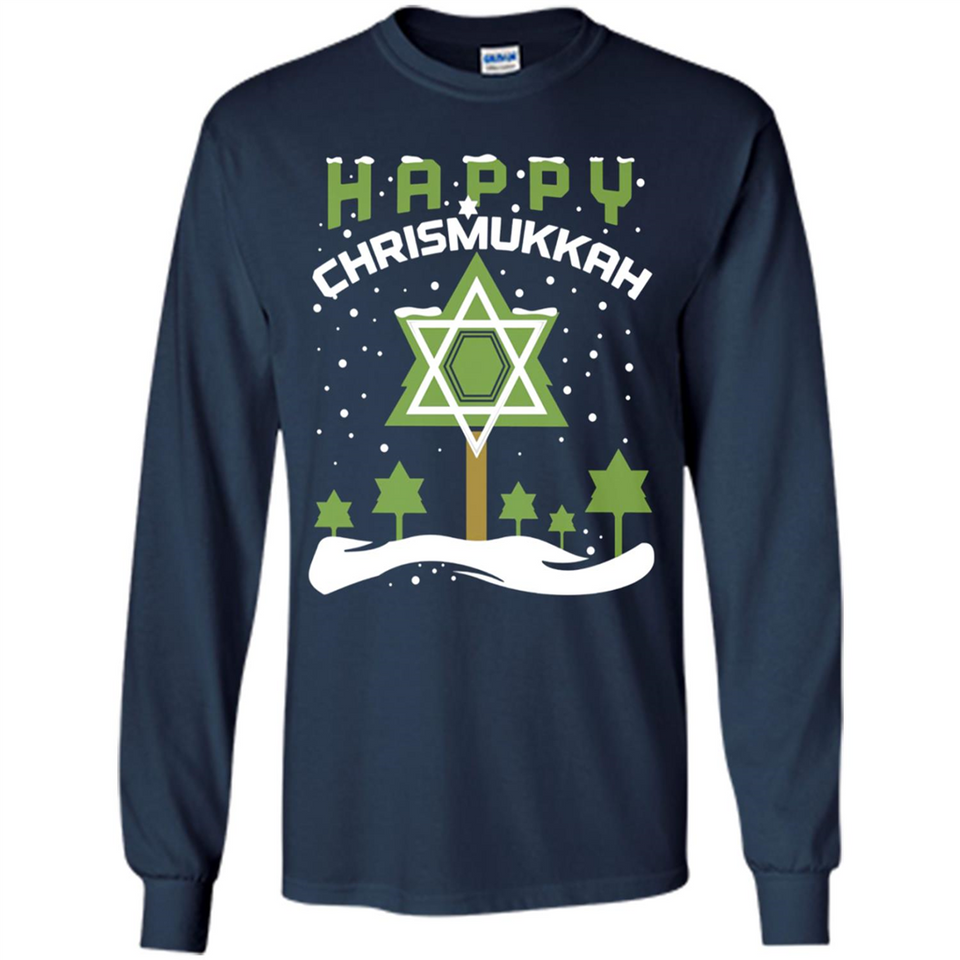 Happy Chrismukkah - Long Sleeve T-Shirt