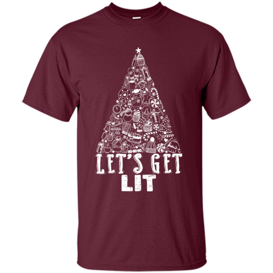Let's Get Lit - Funny Christmas Tree