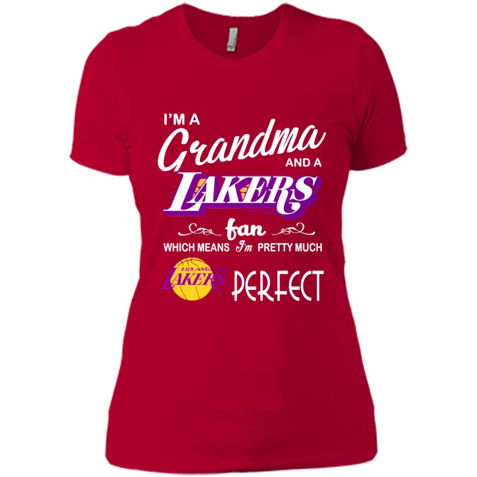 I'M A Grandma And A Los Angeles Lakers Fans
