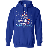Christmas Ugly Sweater Animal Tree Pine Merry Christmas - Hoodie