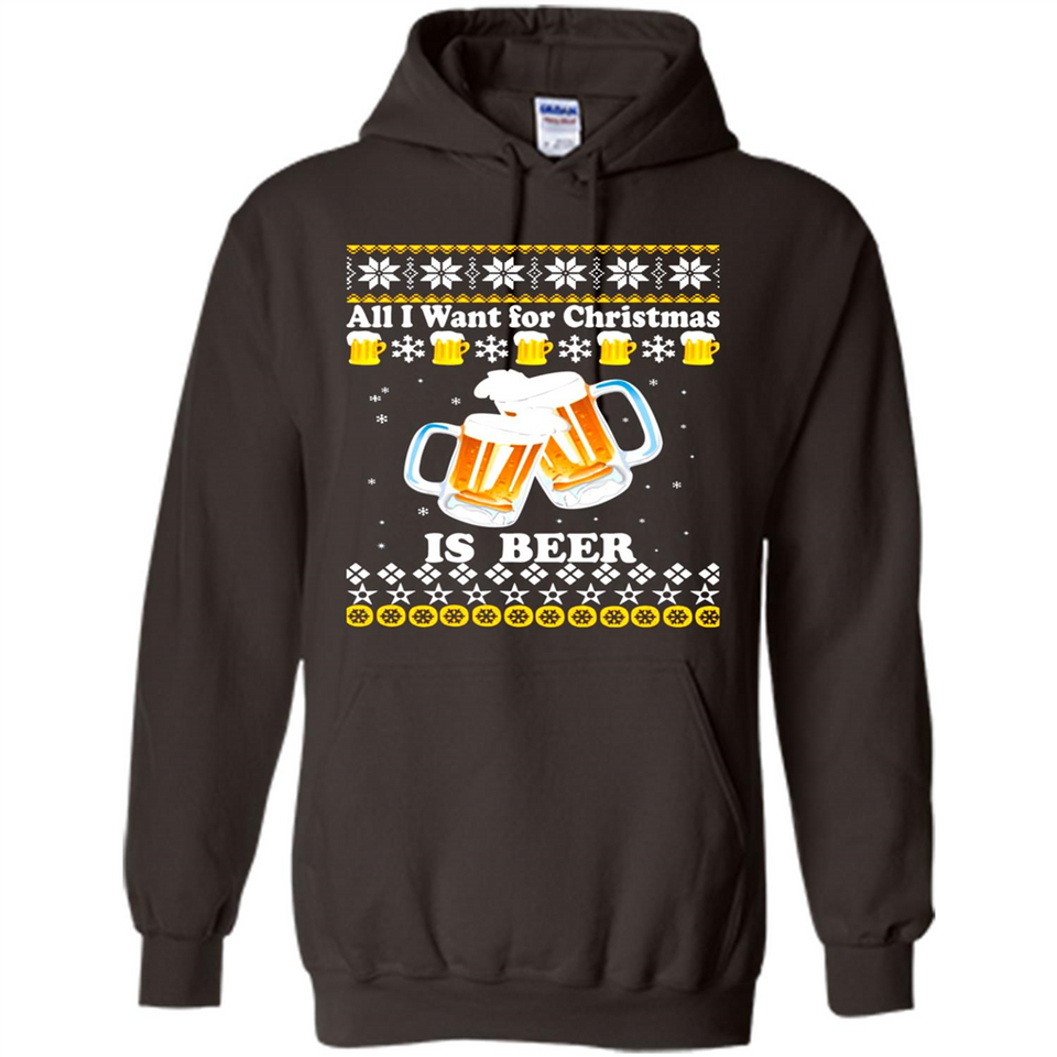 All I want for Christmas is Beer Sweater PINGPONG
