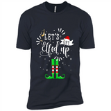 Let's Get Elfed Up Funny Drinking Wine Christmas Elf PINGPONG