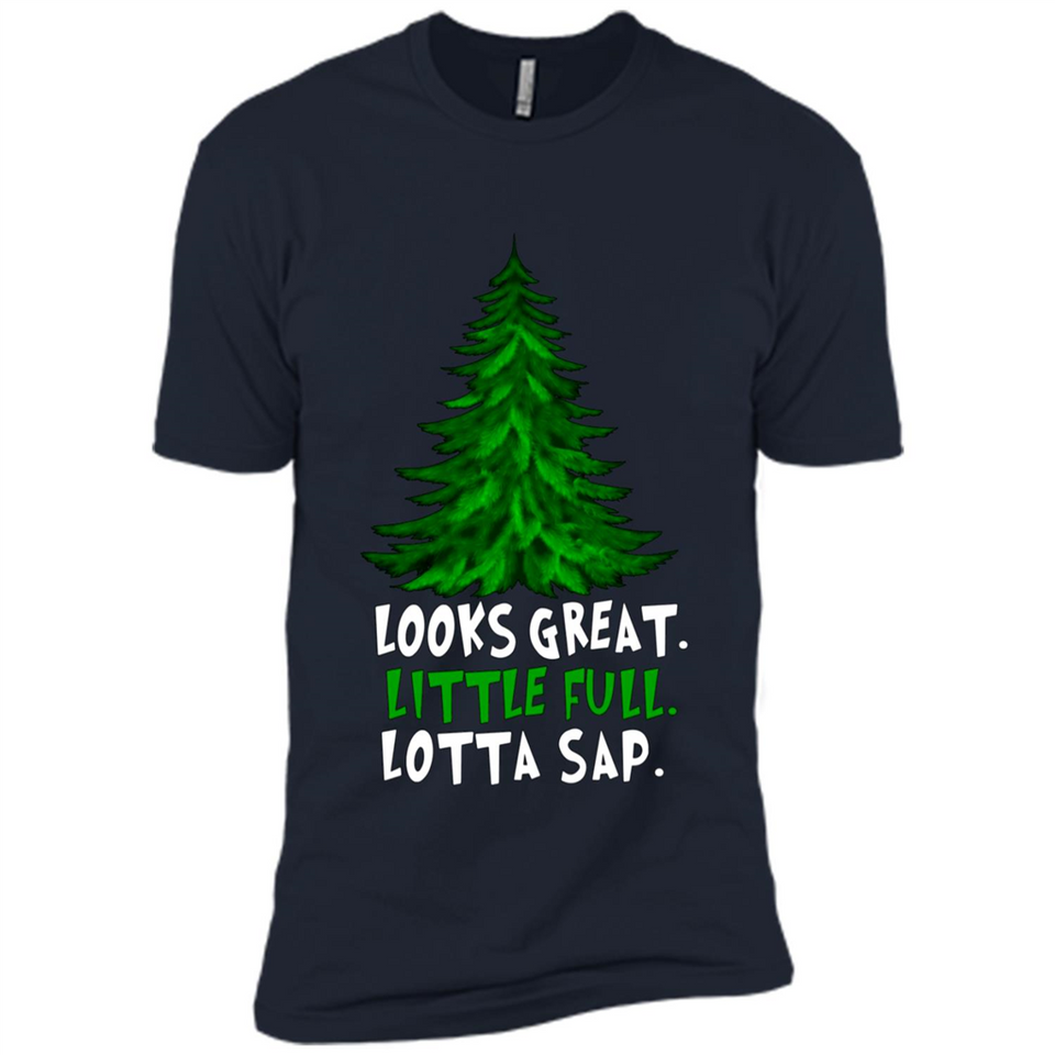 Looks Great Little Full Lotta Sap Funny Christmas PINGPONG