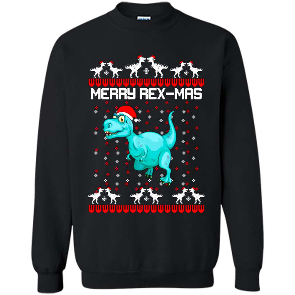 Merry Rexmas Christmas Sweatshirt PINGPONG