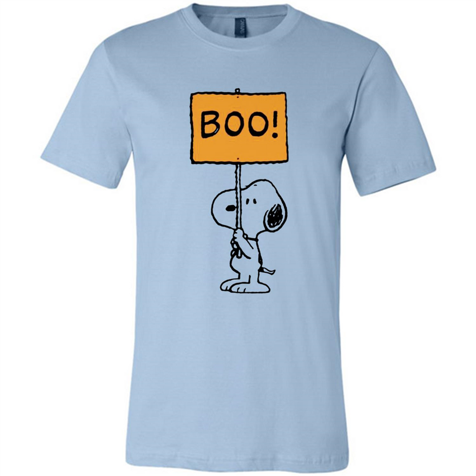 Halloween Snoopy Boo - Canvas Unisex T-Shirt