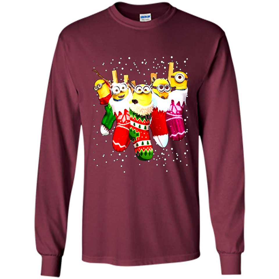 Minions Christmas Stockings Sweatshirt PINGPONG