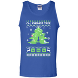 Oh Chemist Tree Ugly Christmas Sweater - Tank Top