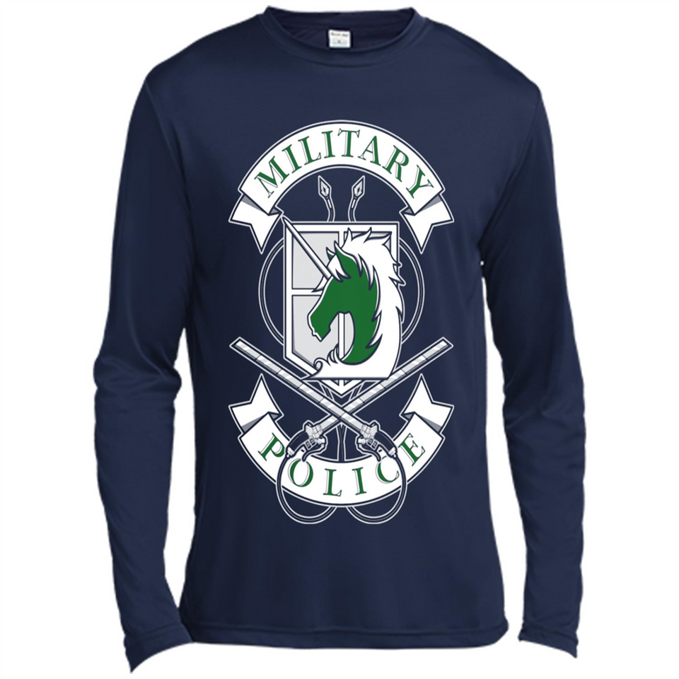 AoT Military Police - Canvas Long Sleeve T-Shirt