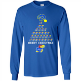 Perfect Kansas Jayhawks Christmas Tree PINGPONG