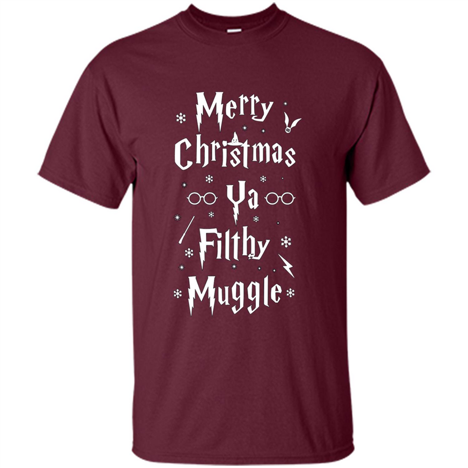 Merry Christmas Ya Filthy Muggle Christmas Sweatshirt PINGPONG
