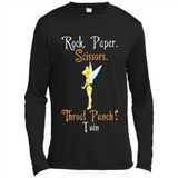 Tinker Bell Rock Paper Scissors Throat Punch I win PINGPONG