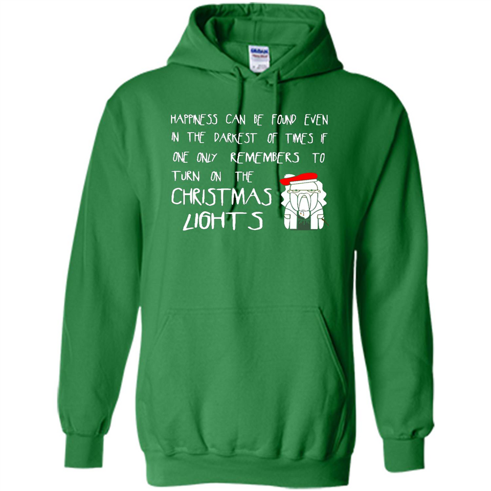 Christmas Ugly Sweater Christmas Lights - Hoodie