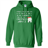 Christmas Ugly Sweater Christmas Lights - Hoodie