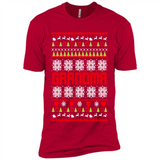 Grandma Ugly Christmas - Premium Short Sleeve T-Shirt