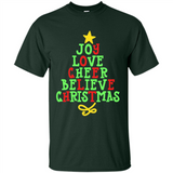 Joy Love Cheer Believe Christmas Tree