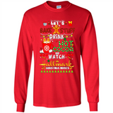 Let's Bake Stuff Drink Hot Cocoa Hallmark-Christmas Movies Sweatshirt PINGPONG