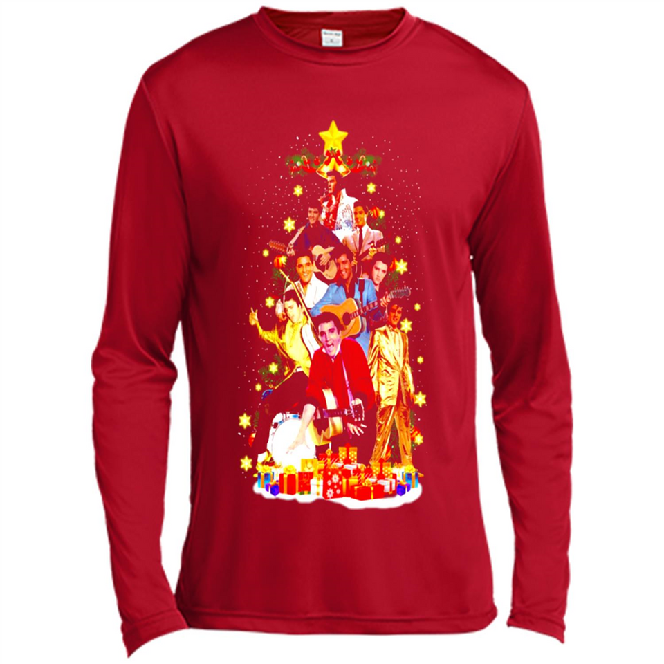 Glitter Rhinestone Christmas Elvis Presley Christmas PING PONG