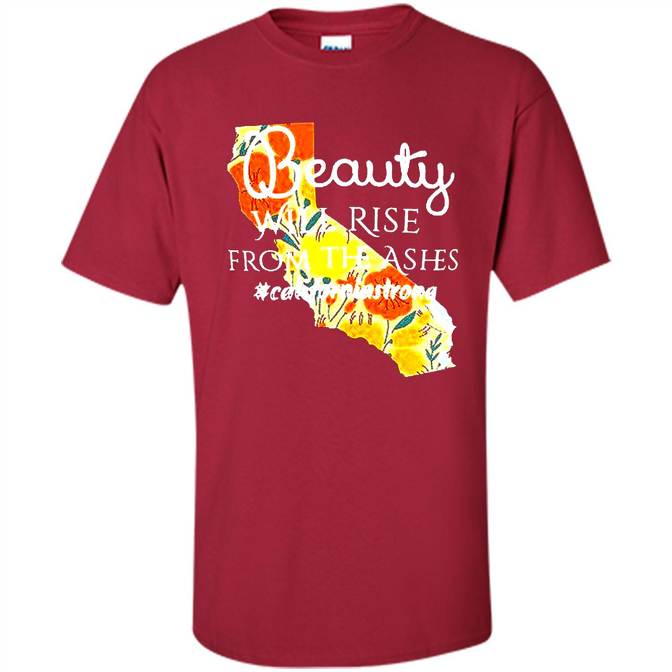Paradise California Strong Camp Fire Youth T-Shirt PINGPONG - Shirt