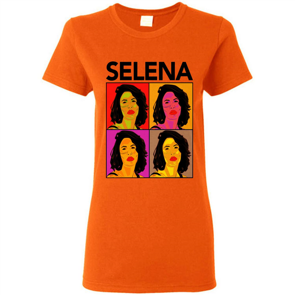 Selena Quintanilla Pop Art - Ladies Short-Sleeve