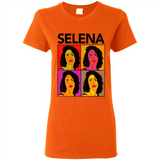 Selena Quintanilla Pop Art - Ladies Short-Sleeve