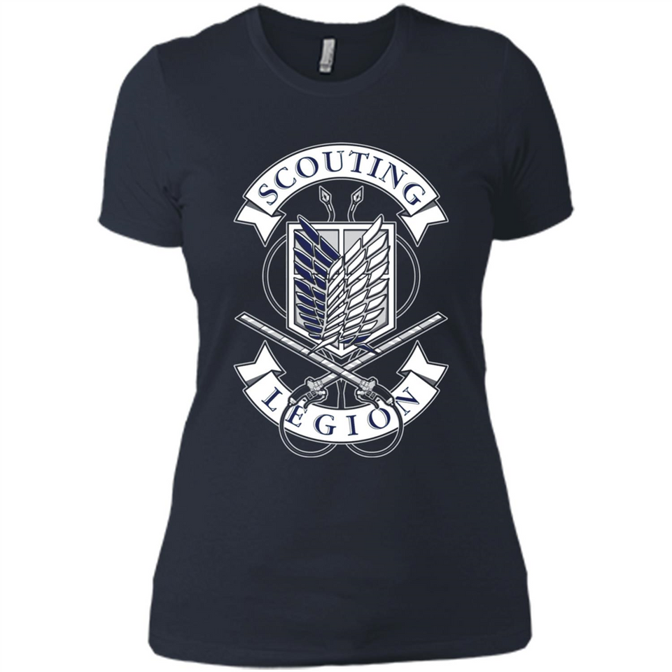 AoT Scouting Legion - Ladies' Boyfriend T-Shirt