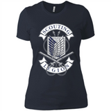 AoT Scouting Legion - Ladies' Boyfriend T-Shirt