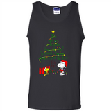 Snoopy Christmas Tree T-Shirt - Tank Top