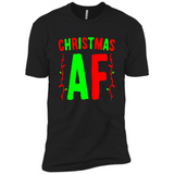 Christmas Ugly Sweater Christmas AF - Premium Short Sleeve T-Shirt