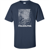 Philadelphia Pennsylvania City Map Souvenir