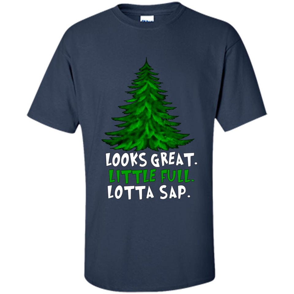 Looks Great Little Full Lotta Sap Funny Christmas PINGPONG