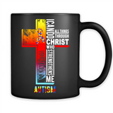 I can do all things through christ who strengthens me fighting Aut sm Jesus