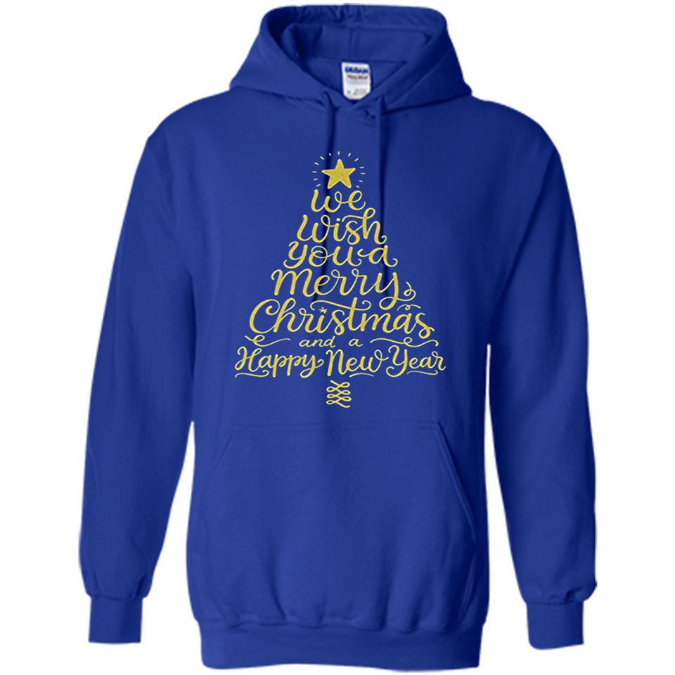 Christmas Tree T-Shirt Funny Mery Christmas Gift Idea - Hoodie