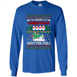 Merry Christmas Shitter Full Christmas Tree Snowman PING PONG