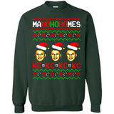 Patrick Mahomes Ma Ho Ho Homes Christmas sweatshirt PINGPONG - Sweatshirt